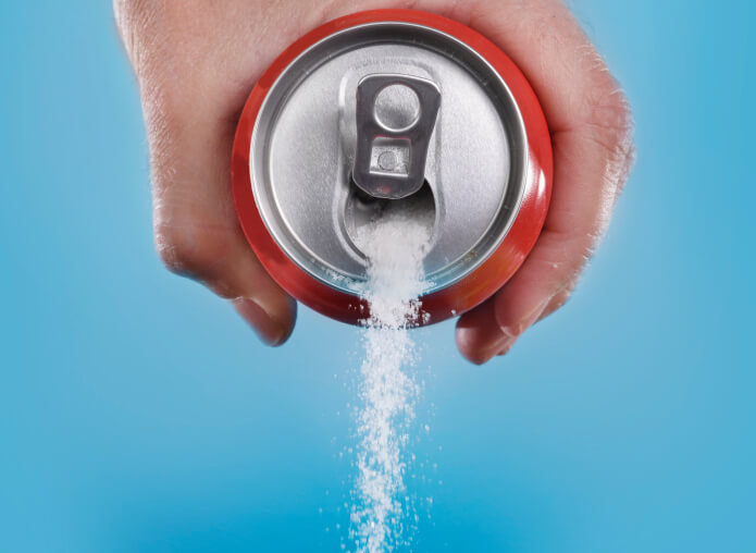 Azúcar… ¡No! ¡Adiós a los refrescos!
